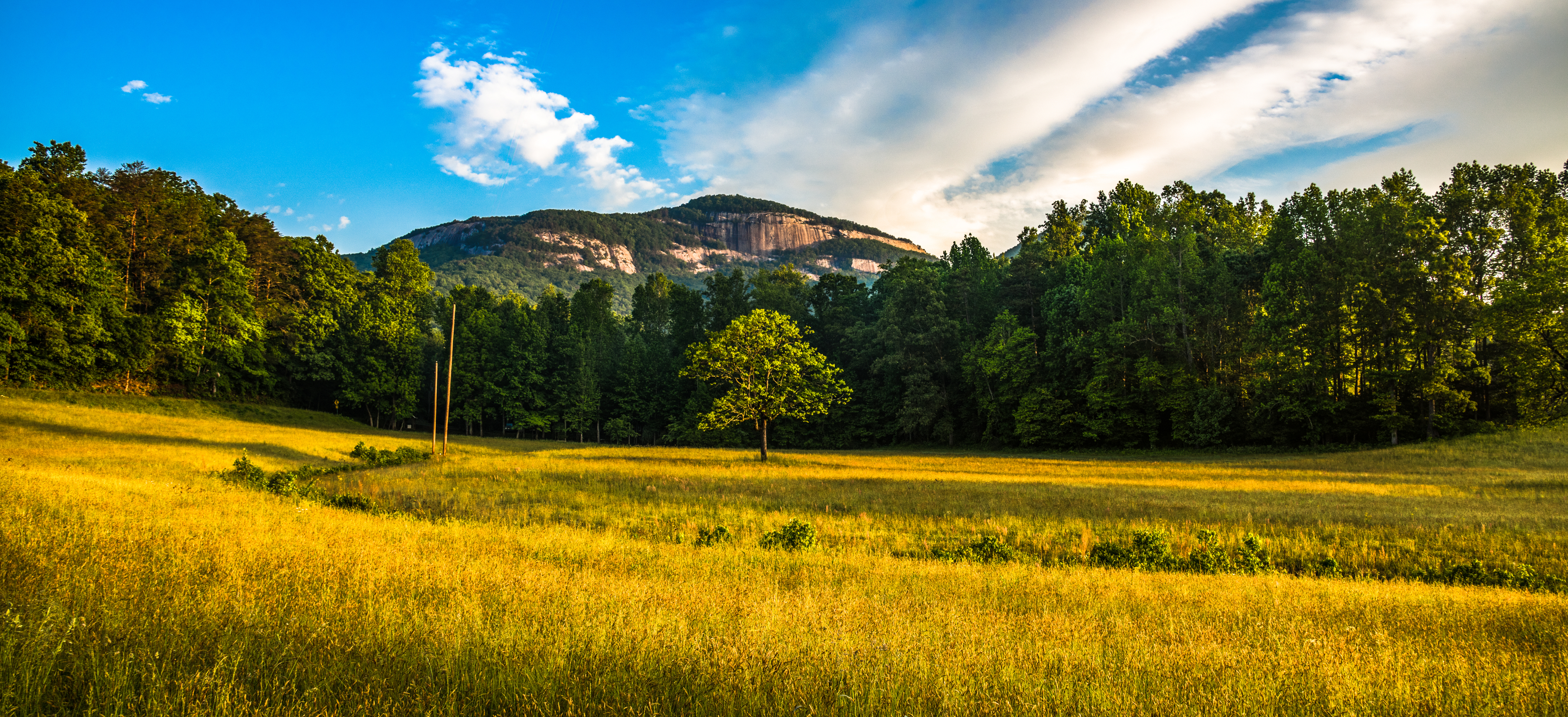 Table Rock Panorama near Greenville South Carolina SC.