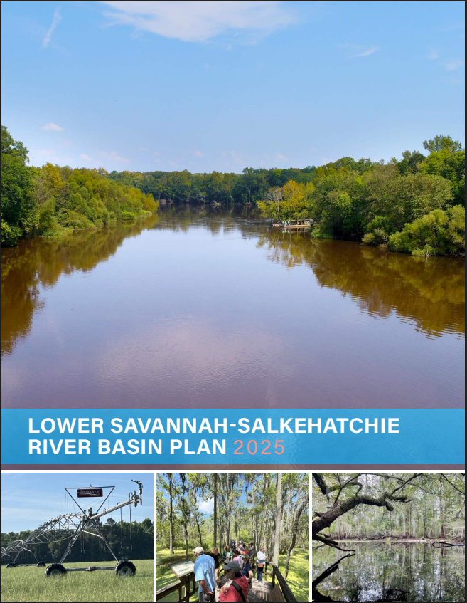 Image of the Lower Savannah-Salkehatchie River Basin Plan cover
