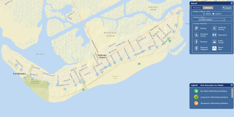 Beach Guide Launch Page