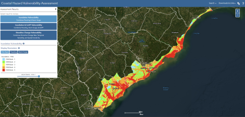 Hazard Vulnerability Assessment Map