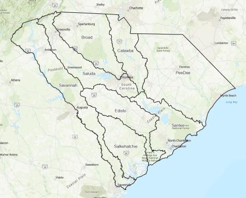 SC Watershed Atlas Map